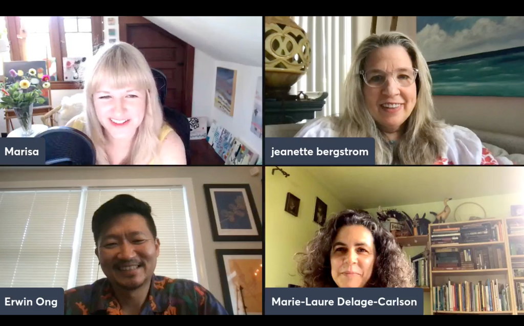 Letting go of You’re Limiting Beliefs as an Artist - with guest Artists Jeanette Bergstrom, Erwin Ong and Marie-Laure Delage-Carlson