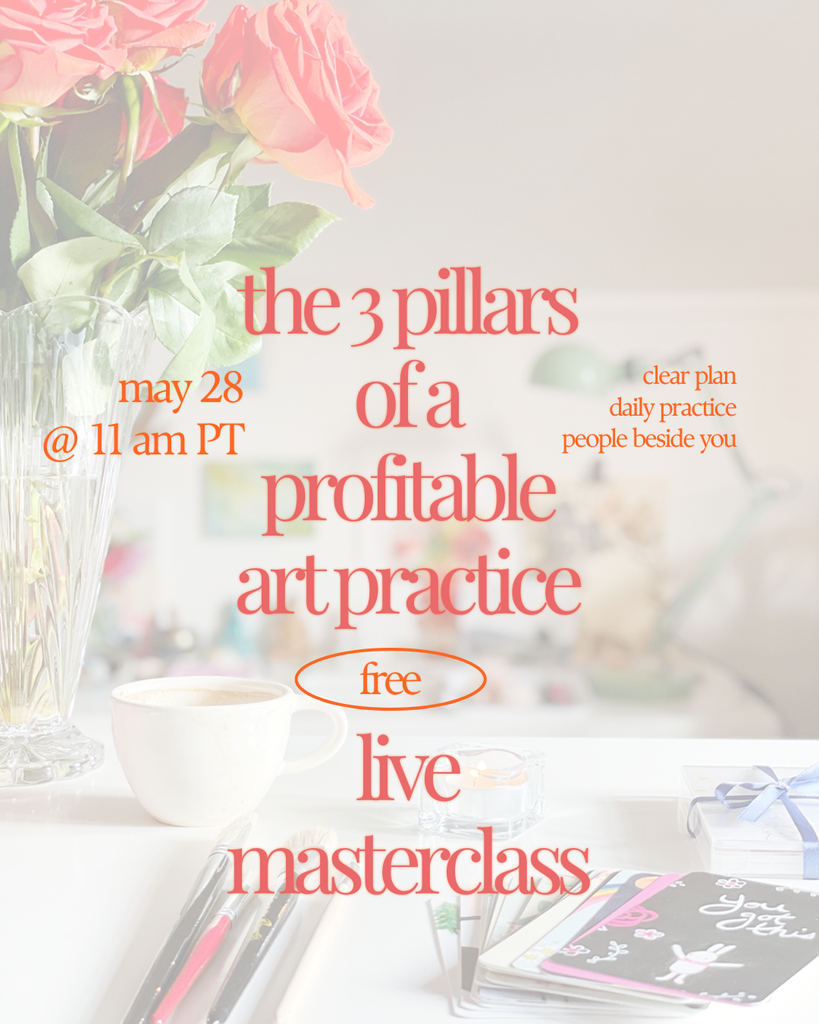 The 3 Pillars of a Profitable Art Practice