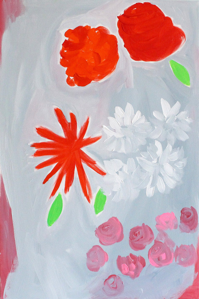 bursting on the scene | original